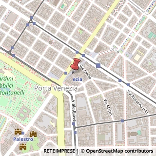 Mappa Via Lazzaro Spallanzani, 6, 20129 Milano, Milano (Lombardia)
