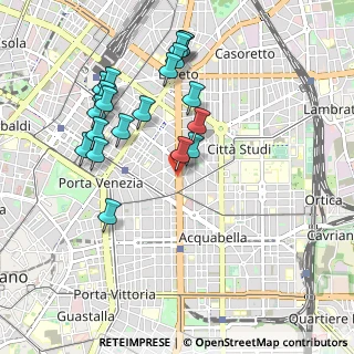 Mappa Via Amedeo D'Aosta, 20131 Milano MI, Italia (0.9885)