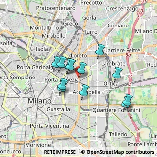 Mappa Via Amedeo D'Aosta, 20131 Milano MI, Italia (1.38308)