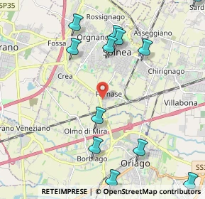 Mappa Via Firenze, 30038 Spinea VE, Italia (2.6125)