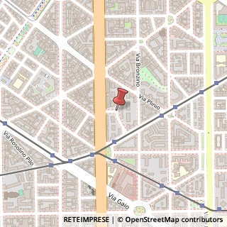 Mappa Via Amedeo d'Aosta,  8, 20129 Milano, Milano (Lombardia)