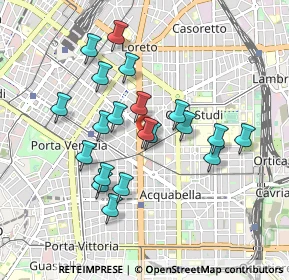 Mappa Via Amedeo D'Aosta, 20129 Milano MI, Italia (0.8125)