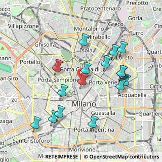 Mappa Via San Marco, 20121 Milano MI, Italia (1.95)