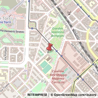 Mappa Via Leone XIII, 14, 20145 Milano, Milano (Lombardia)