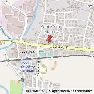 Mappa Via Statale, 101, 25011 Calcinato, Brescia (Lombardia)