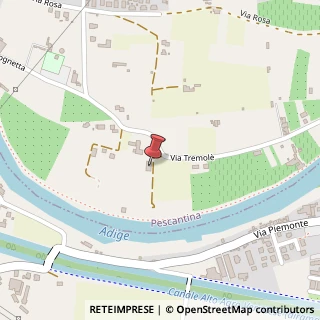 Mappa Via Tremolè 18/a, 37026 Pescantina VR, Italia, 37026 Pescantina, Verona (Veneto)