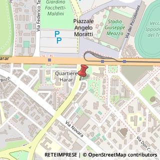 Mappa Via San Giusto, 25, 20153 Milano, Milano (Lombardia)