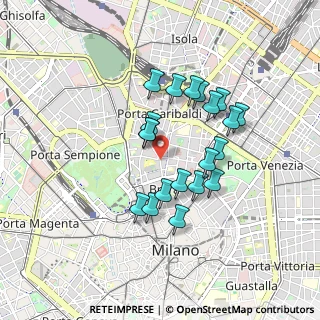Mappa Largo Claudio Treves, 20121 Milano MI, Italia (0.735)