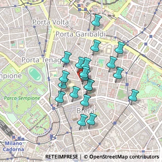 Mappa Largo Claudio Treves, 20121 Milano MI, Italia (0.361)