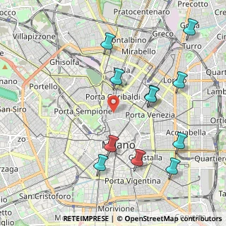 Mappa Via Eugenio Balzan, 20121 Milano MI, Italia (2.26455)