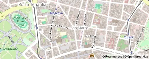 Mappa Milan