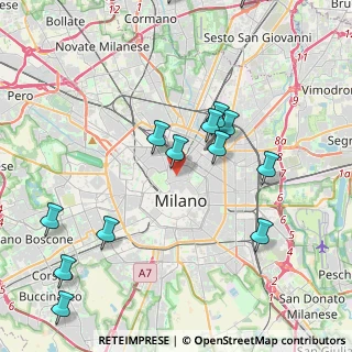 Mappa Via Eugenio Balzan, 20121 Milano MI, Italia (5.39625)