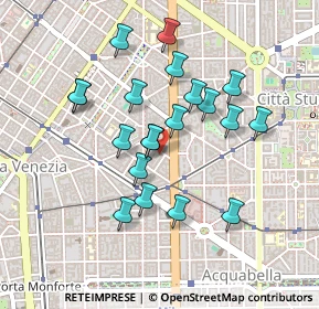 Mappa Via Francesco Hayez, 20129 Milano MI, Italia (0.4025)