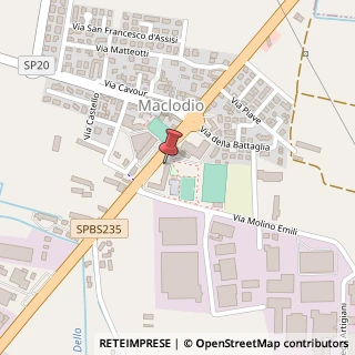 Mappa Via Roma, 33, 25030 Maclodio, Brescia (Lombardia)