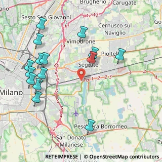 Mappa Via Rivoltana, 20054 Segrate MI, Italia (4.788)