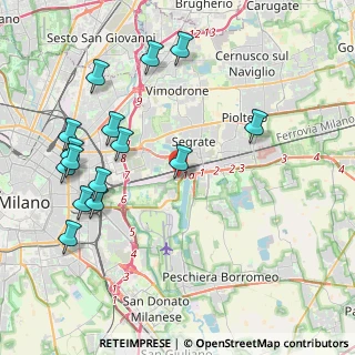 Mappa Via Rivoltana, 20054 Segrate MI, Italia (4.65333)