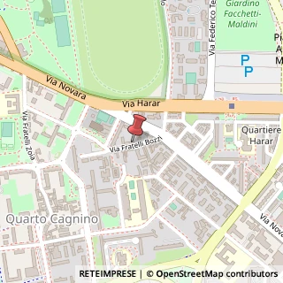 Mappa Via Fratelli Bozzi, 14, 20153 Baranzate, Milano (Lombardia)