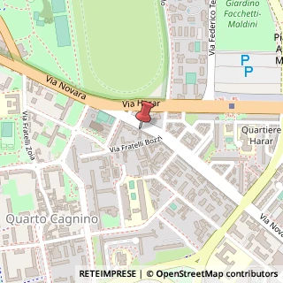Mappa Via Novara, 157, 20153 Milano, Milano (Lombardia)