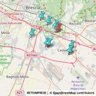 Mappa Via dell'Artigianato, 25010 Zona Artigianale Canneto BS, Italia (3.16909)