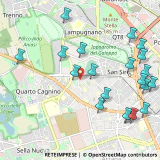Mappa Piazza Axum, 20153 Milano MI, Italia (1.367)