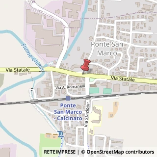 Mappa Via Statale, 242, 25011 Calcinato, Brescia (Lombardia)