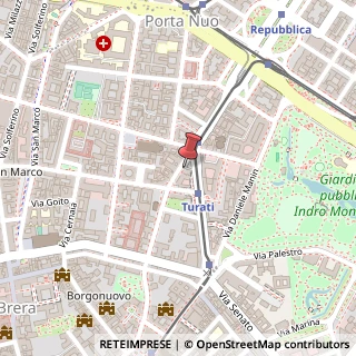 Mappa Largo Guido Donegani, 1, 20121 Milano, Milano (Lombardia)