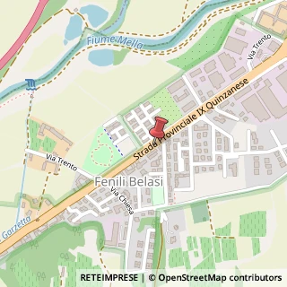 Mappa Via Trento, 140, 25020 Capriano del Colle, Brescia (Lombardia)