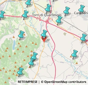 Mappa 36023 Longare VI, Italia (6.4625)