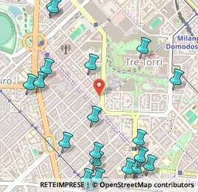 Mappa Via Monte Leone, 20149 Milano MI, Italia (0.7255)