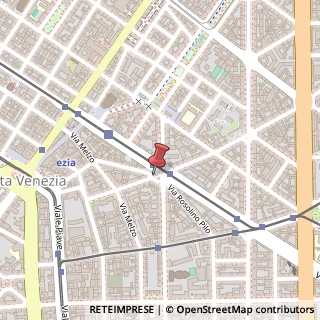 Mappa Via Lambro,  15, 20129 Milano, Milano (Lombardia)