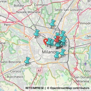 Mappa Via Giulianova, 20121 Milano MI, Italia (2.63467)