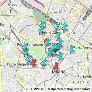 Mappa Via Legnano, 20121 Milano MI, Italia (0.803)