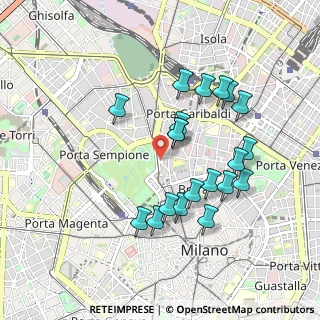 Mappa Via Legnano, 20121 Milano MI, Italia (0.8695)