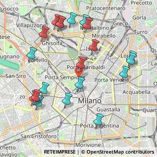 Mappa Via Giulianova, 20121 Milano MI, Italia (2.4235)