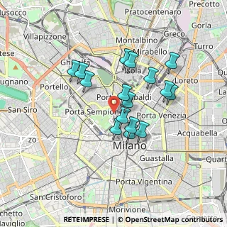 Mappa Via Legnano, 20121 Milano MI, Italia (1.41688)