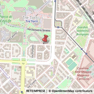 Mappa Via Euripide,  11, 20145 Milano, Milano (Lombardia)
