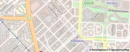 Mappa Milan