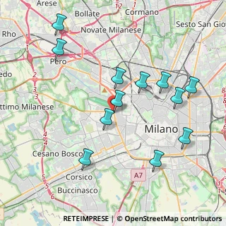 Mappa Piazzale F.lli Zavattari ang, 20148 Milano MI, Italia (4.125)