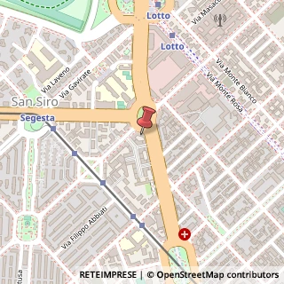 Mappa Via Vodice, 1, 20148 Milano, Milano (Lombardia)