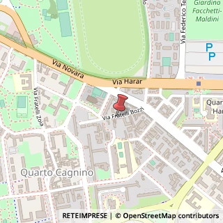 Mappa Via Fratelli Bozzi, 47, 20153 Milano, Milano (Lombardia)