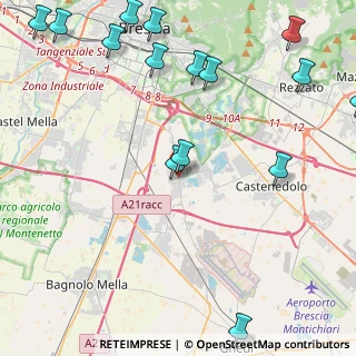 Mappa Via Castello, 25010 Borgosatollo BS, Italia (6.24938)