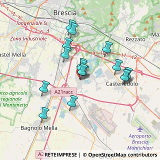 Mappa Via Castello, 25010 Borgosatollo BS, Italia (3.2525)