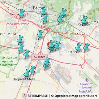 Mappa Via Castello, 25010 Borgosatollo BS, Italia (4.5815)