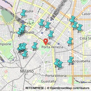 Mappa Porta Venezia, 20121 Milano MI, Italia (1.1985)