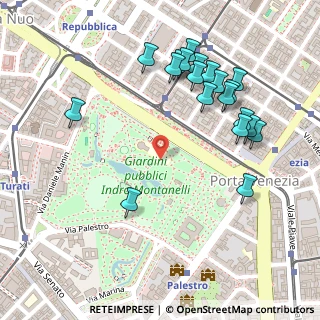 Mappa Porta Venezia, 20121 Milano MI, Italia (0.275)