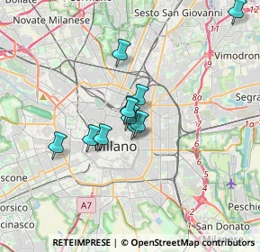 Mappa Porta Venezia, 20121 Milano MI, Italia (2.39)