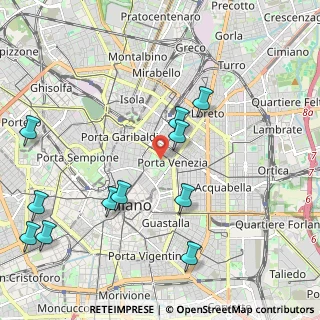 Mappa Porta Venezia, 20121 Milano MI, Italia (2.46909)