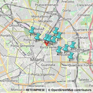 Mappa Porta Venezia, 20121 Milano MI, Italia (1.28273)