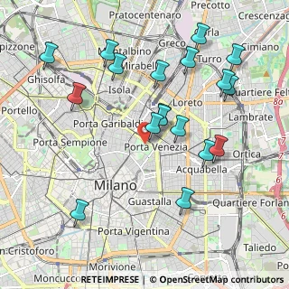 Mappa Porta Venezia, 20121 Milano MI, Italia (2.12)