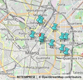 Mappa Porta Venezia, 20121 Milano MI, Italia (1.43)